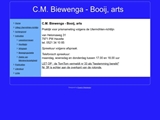 BIEWENGA-BOOIJ ARTS C M