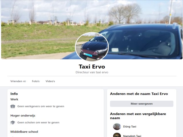 TAXI ERVO