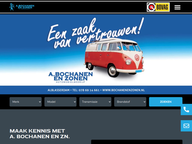 GARAGE/AUTOMOBIELBEDRIJF BOCHANEN EN ZONEN