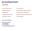 BYTE SUPPORT