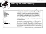 PIANO-ONDERWIJS HENRI NIJSTEN