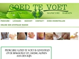 PEDICURE GOED TE VOET