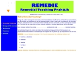 REMEDIE REMEDIAL TEACHING PRAKTIJK