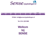 SENSE RIJOPLEIDINGEN.NL