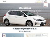 AUTOBEDRIJF BECKER BV TOYOTA