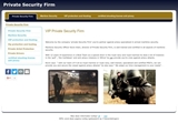 PRIVATE SECURITY FIRM