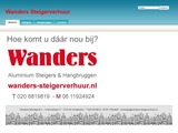 WANDERS GROEP STEIGERVERHUUR & VERFGROOTHANDEL