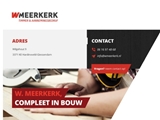 MEERKERK TIMMERBEDRIJF W