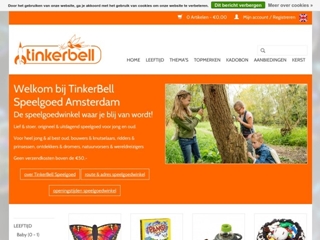 TINKERBELL ONTDEKWINKEL VOOR KINDEREN