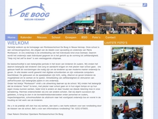 BASISONDERWIJS MONTESSORISCHOOL DE BOOG