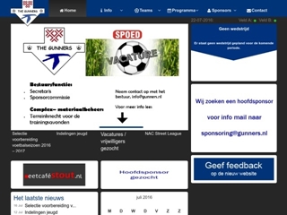 GUNNERS VOETBALVERENIGING THE