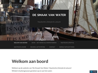 DE SMAAK VAN WATER