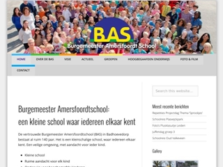 BURG AMERSFOORDTSCHOOL OPENBARE BASISSCHOOL