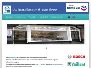 B VAN ERVE UW INSTALLATEUR
