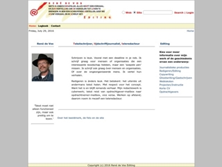 RENE DE VOS EDITING
