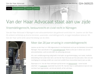 HAAR ADVOCAAT MR J M E VAN DER