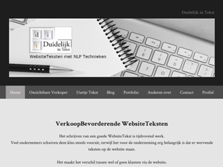 DUIDELIJK IN TEKST