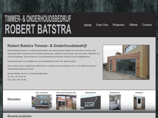 BATSTRA TIMMER- EN ONDERHOUDSBEDRIJF ROBERT