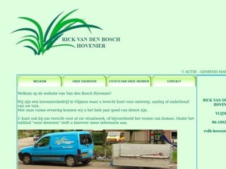 BOSCH HOVENIER VAN DEN