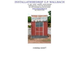 WALLBACH FA G P