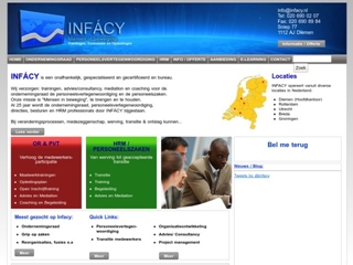 INFACY OPLEIDING TRAINING EN ADVIES