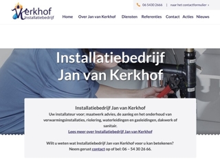 INSTALLATIEBEDRIJF JAN VAN KERKHOF