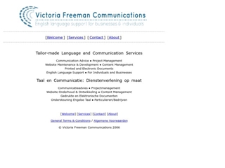 VICTORIA FREEMAN COMMUNICATIONS