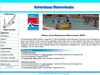 ZWEMVERENIGING ROTTERDAMSE WATERVRIENDEN