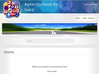 WIT AUTORIJSCHOOL C DE