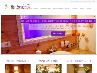 CAMPING/APPARTEMENTENVERHUUR HET ZONNEHUIS