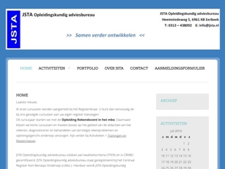 JSTA OPLEIDINGSKUNDIG ADVIESBUREAU