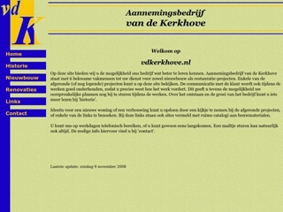 AANNEMINGSBEDRIJF VAN DE KERKHOVE
