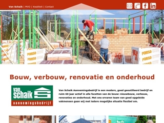 SCHAIK BV AANNEMINGSBEDRIJF VAN