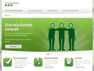 HET SOCIAAL DOMEIN