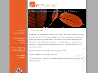 PCP-GROEP PRAKTIJK VOOR PSYCHOTHERAPIE COACHING EN TRAINING
