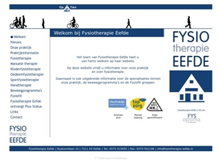 FYSIOTHERAPIE EEFDE OP TIEN