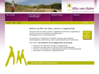 AFKE VAN HALEN PARTNER IN ZEGGENSCHAP