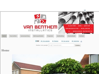 BENTHEM INSTALLATIES VAN