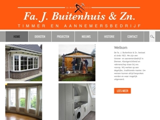 BUITENHUIS & ZN AANNEMERS FA J