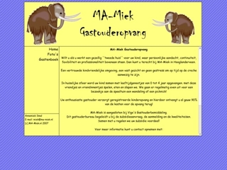 MA-MIEK GASTOUDEROPVANG