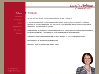 LISETTE HOLSLAG COMMUNICATIE