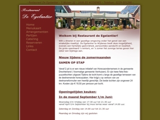 EGELANTIER SPECIALITEITEN RESTAURANT DE