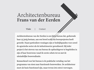 EERDEN ARCHITECTENBUREAU FRANS VD