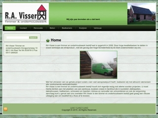 VISSER TIMMER- EN ONDERHOUDSWERK R A