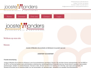 JOOSTEN & MANDERS ACCOUNTANTS- EN ADVISEURS