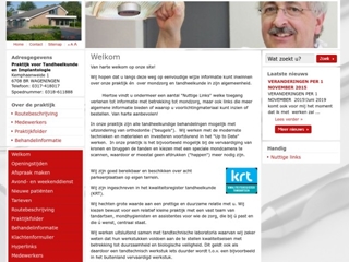 TANDHEELKUNDE&IMPLANTOLOGIE WAGENINGEN PG KRUIJT PRAKTIJK V