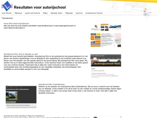 ESCH AUTORIJSCHOOL VAN