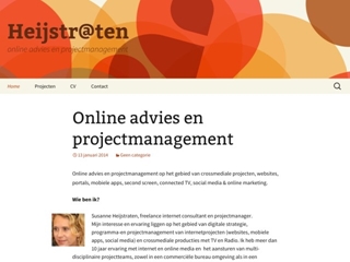 HEIJSTR@TEN ONLINE ADVIES EN PROJECTMANAGEMENT