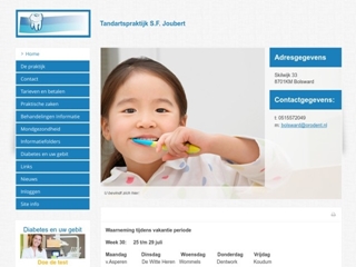 TANDARTSPRAKTIJK JOUBERT S F