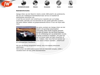 WOERD GARAGEBEDRIJF JOHAN VD